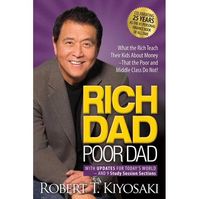 Cover of "Rich Dad Poor Dad" by Robert T. Kiyosaki
